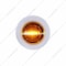 United Pacific 3 Led Dual Function Mini Clearance/Marker Light With Bezel - Amber Led/Amber Lens 37967 - alternate 1